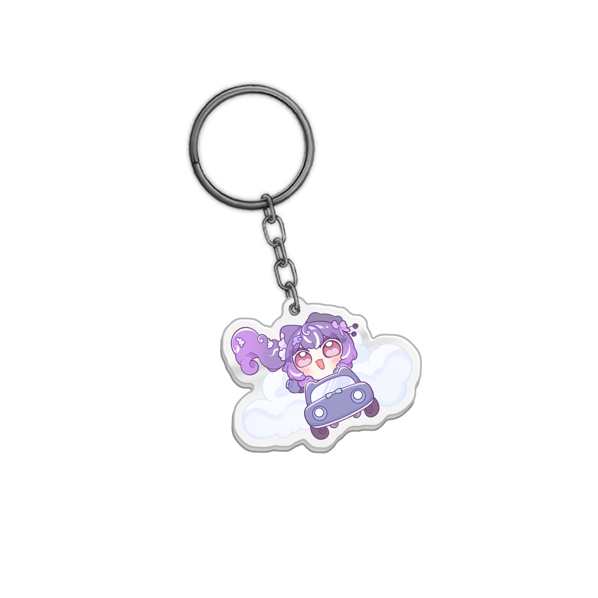 CatRollss 'Vroom Vroom' Keychain