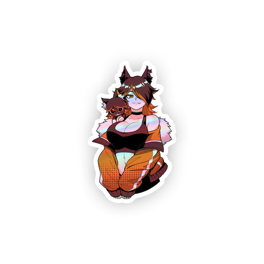 Catzy Holographic Sticker - Add On