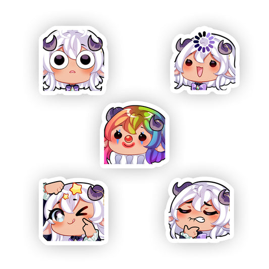 Chaimuwu Sheepy-Motes Sticker Pack