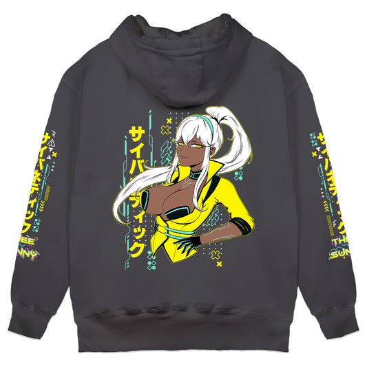 TheeSunnyVT Heart of Chrome Charcoal Hoodie