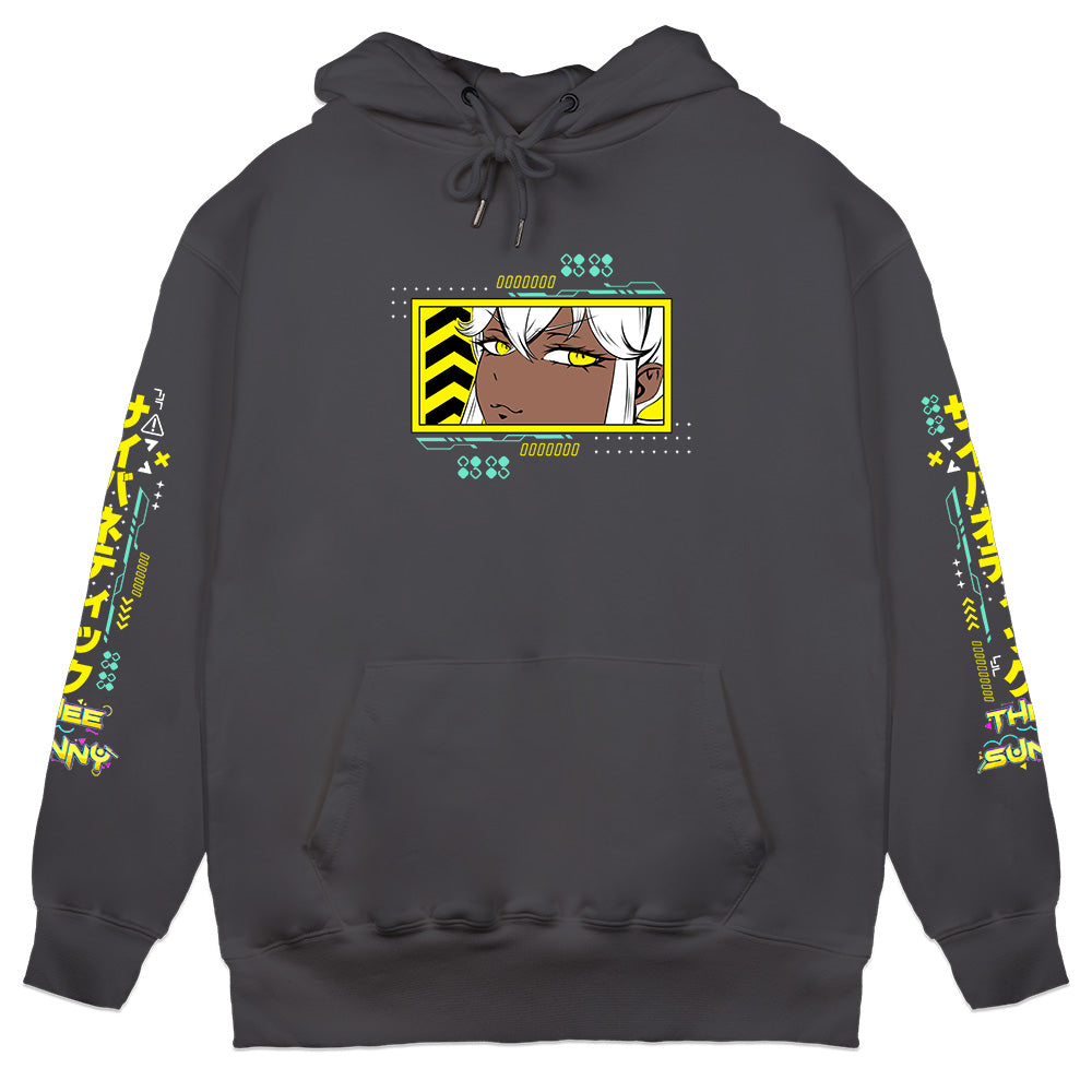 TheeSunnyVT Heart of Chrome Charcoal Hoodie