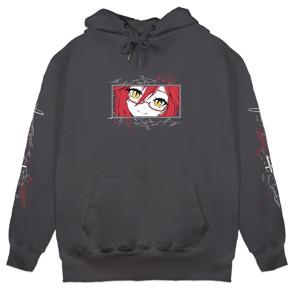 LuciBubz Slice of Hell Hoodie - Charcoal