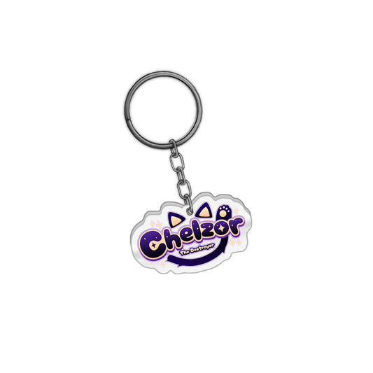 ChelzorTheDestroyer Logo Keychain