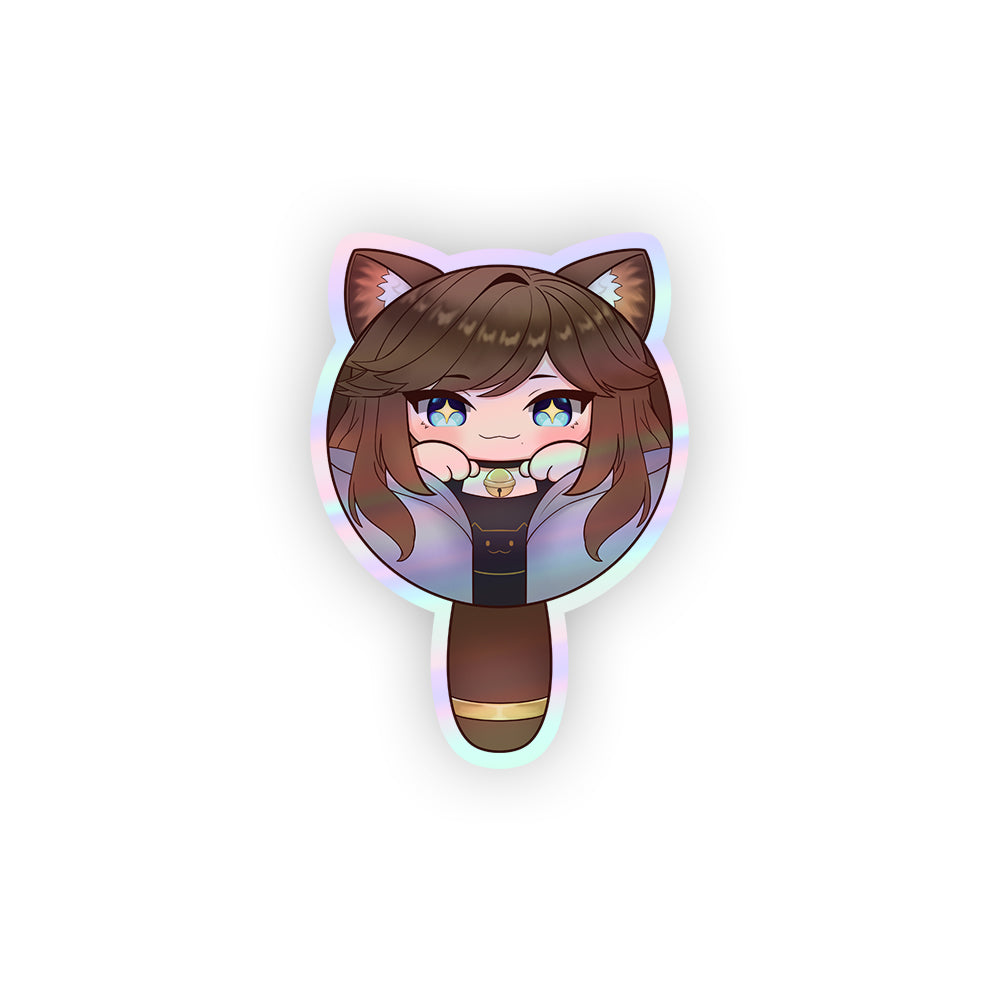 ChelzorTheDestroyer Holographic Sticker (Add On)