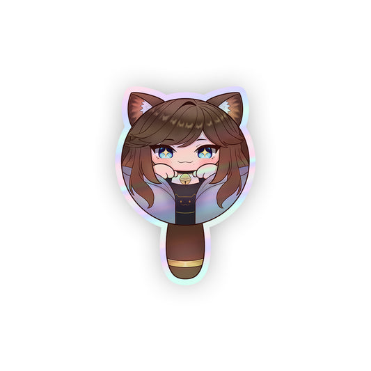 ChelzorTheDestroyer Holographic Sticker (Add On)