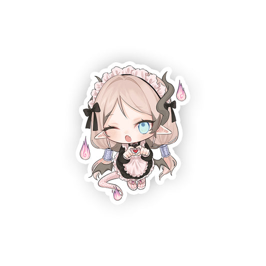 cheriyfu "Chibi Dragon Maid" Sticker