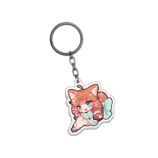 cherrimisu "Chibi Cat" Acrylic Keychain