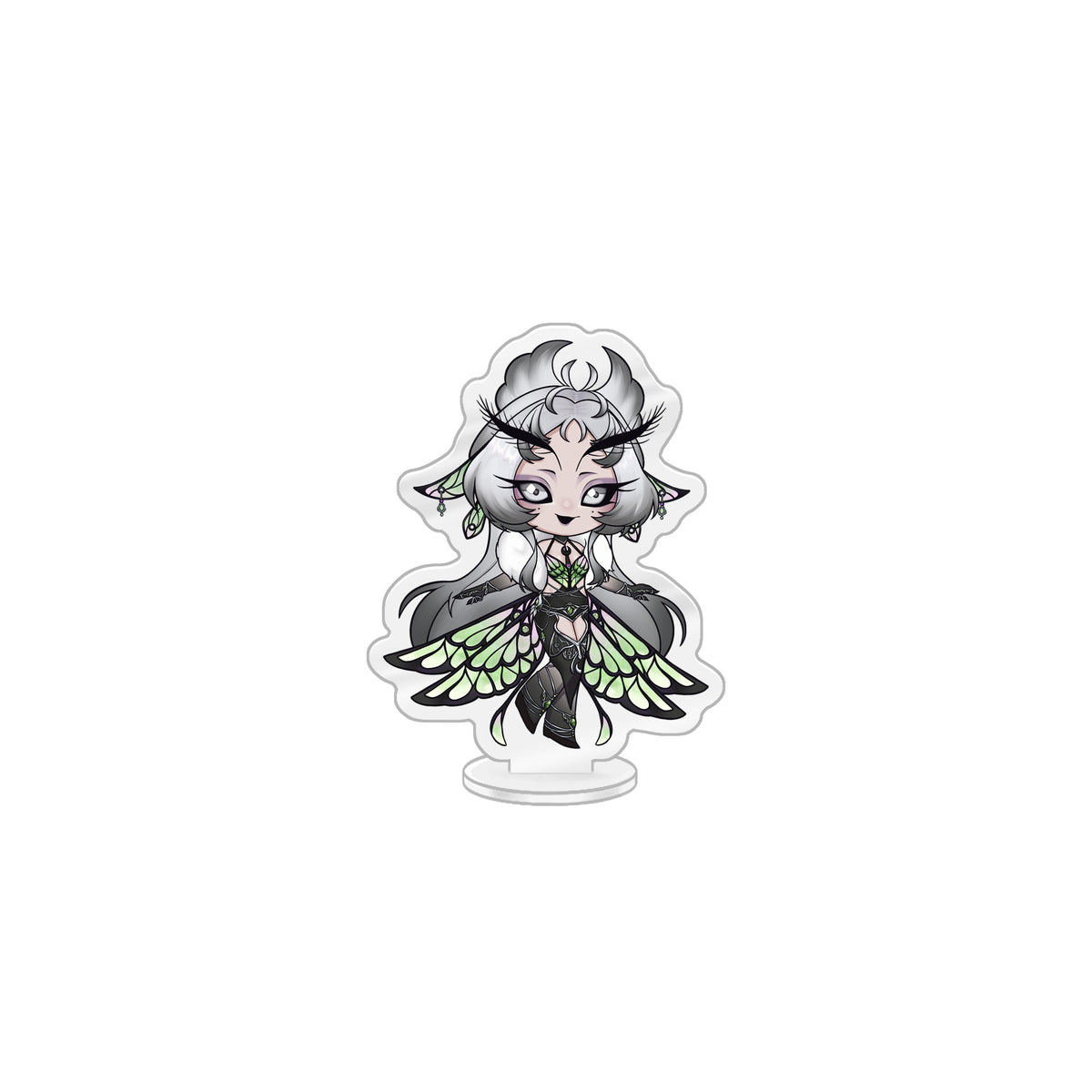 CinnaVT Chibi Mini Standee (Green)