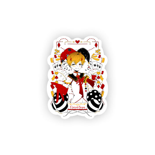 CircuitScars Sticker