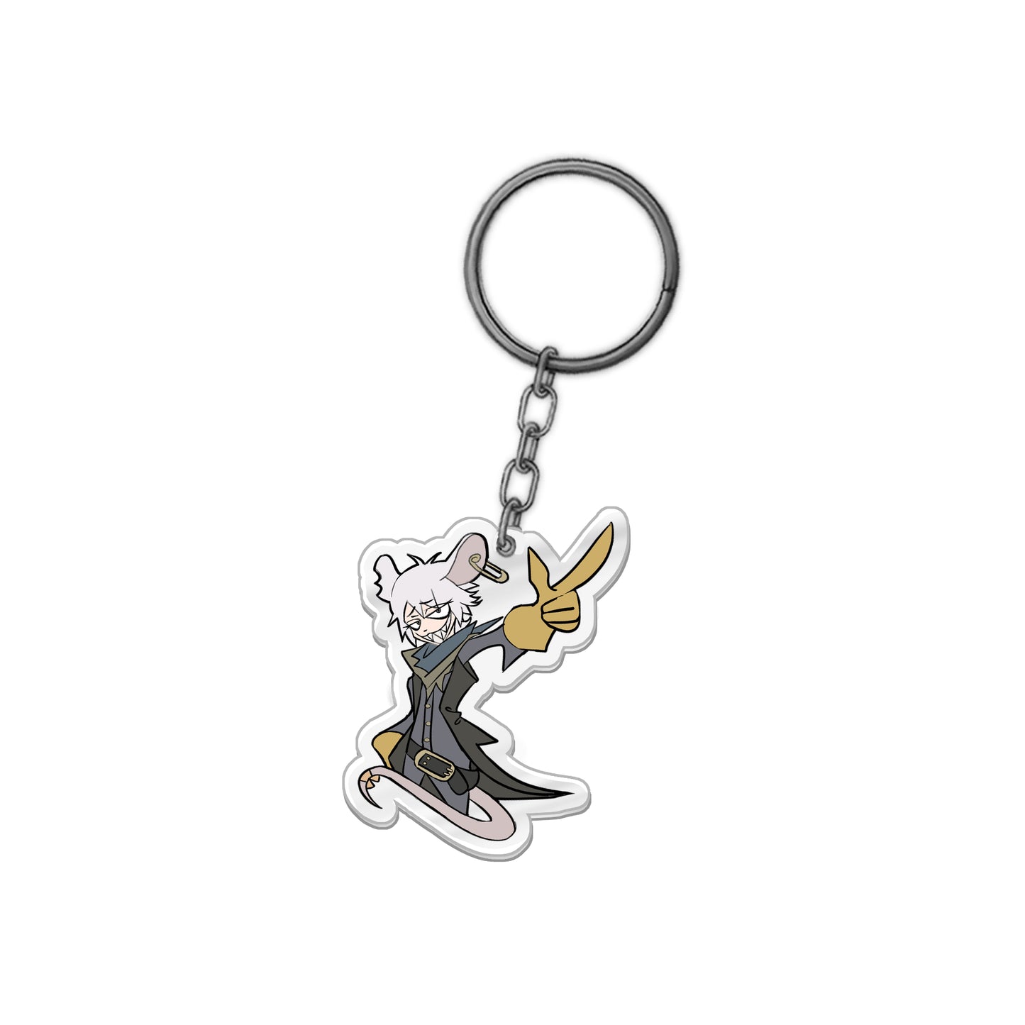 ClempsRPG Intelligence 0 Keychain