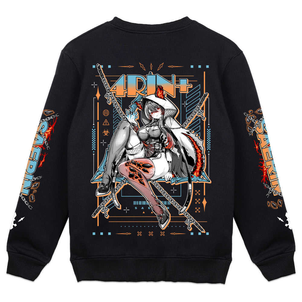 4RIN+ Hellhound Crewneck - Black