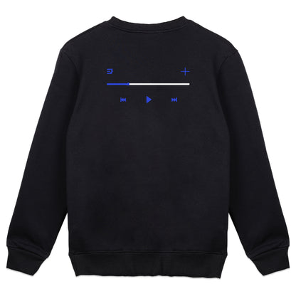 GumiSamaVT "Playlist" Crewneck - Black