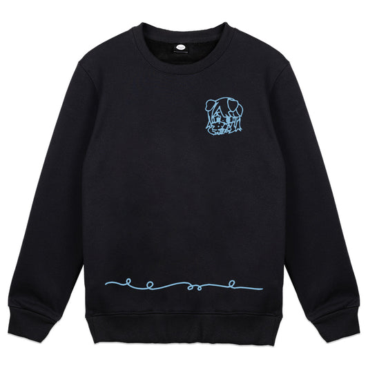 rinrinVT Hello Minimal Crewneck