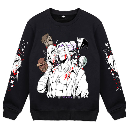TraderViz Shady Mask Man Crewneck
