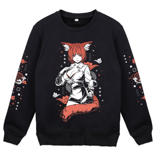 ImCrazyJinx "Donna Felina" Crewneck