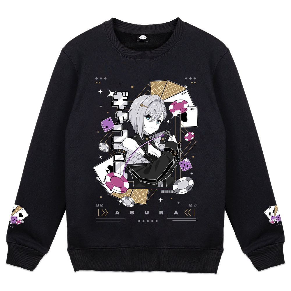 JustAsuraa "Full Aces" Crewneck