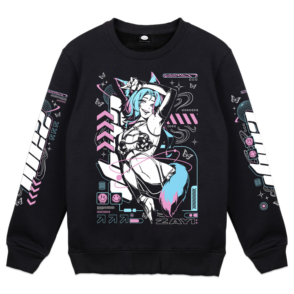 Zayi Psychedelic Crewneck