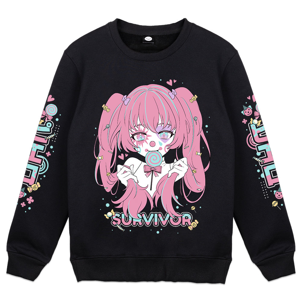 LolliePopVT "Silly Survivor" Crewneck