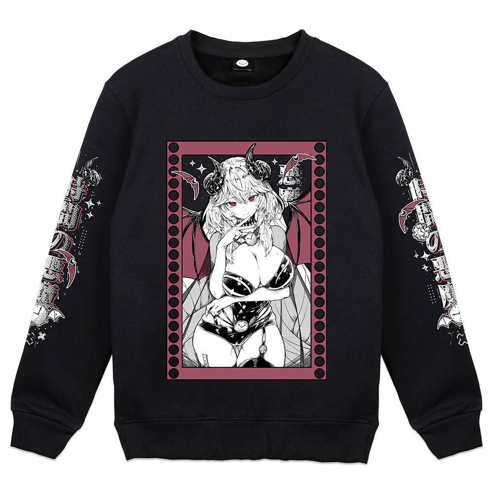 GlitchDemonoid Time Demon Crewneck