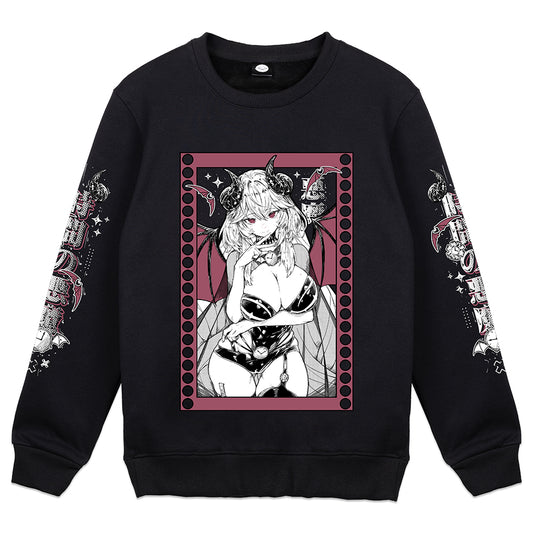 GlitchDemonoid Time Demon Crewneck
