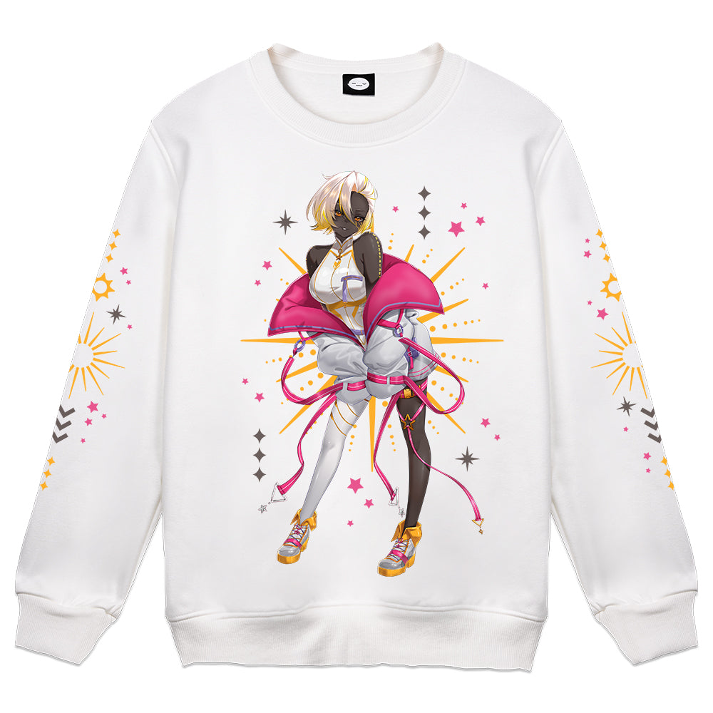 Kazu_Kiseki "Alien" White Crewneck
