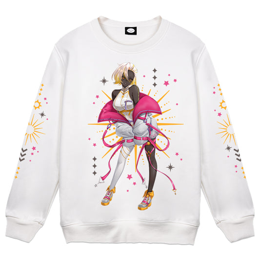Kazu_Kiseki "Alien" White Crewneck