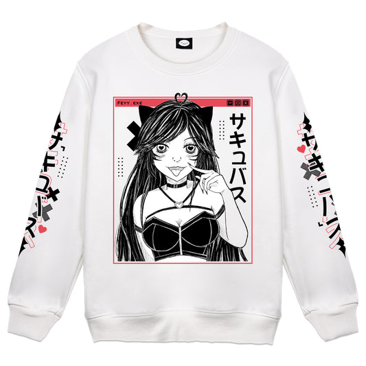 Feyy "PYUUN" Crewneck - White