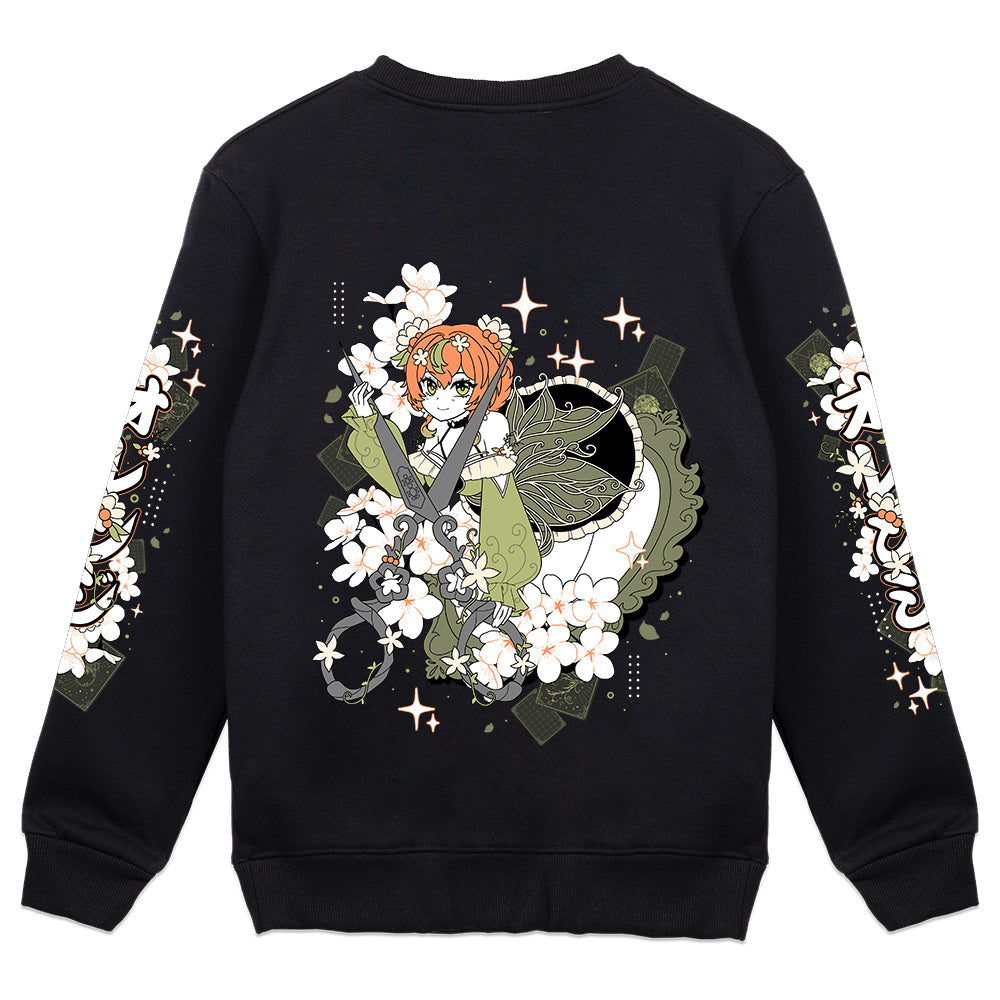 ORENJI ORANE 'Citrus Bloom' Crewneck