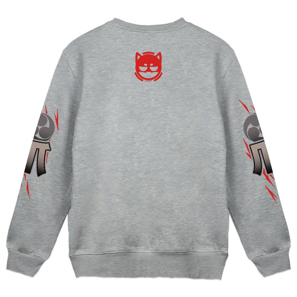 ShibaSeto "Claw" Gray Crewneck