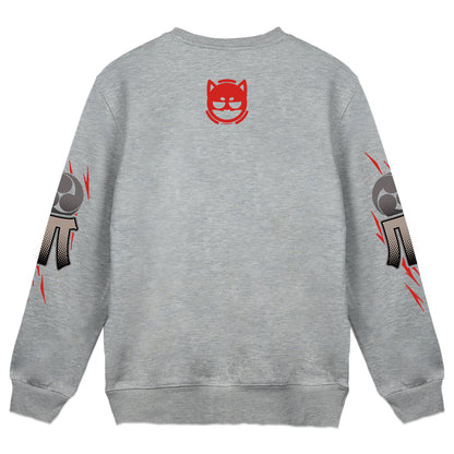 ShibaSeto "Claw" Gray Crewneck