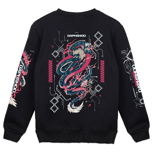 DaphShoo 'Dragon Fusion' Crewneck
