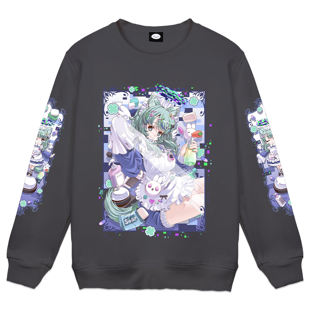 Digiko "Housekeeping" Crewneck - Charcoal