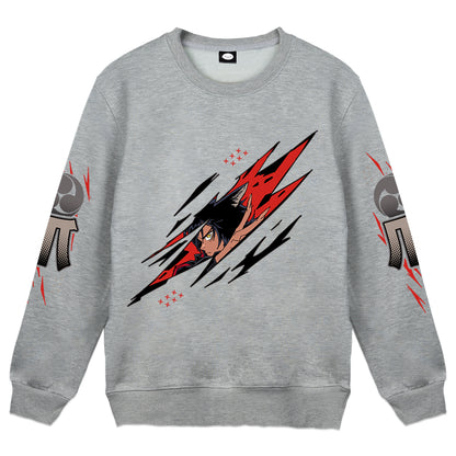 ShibaSeto "Claw" Gray Crewneck