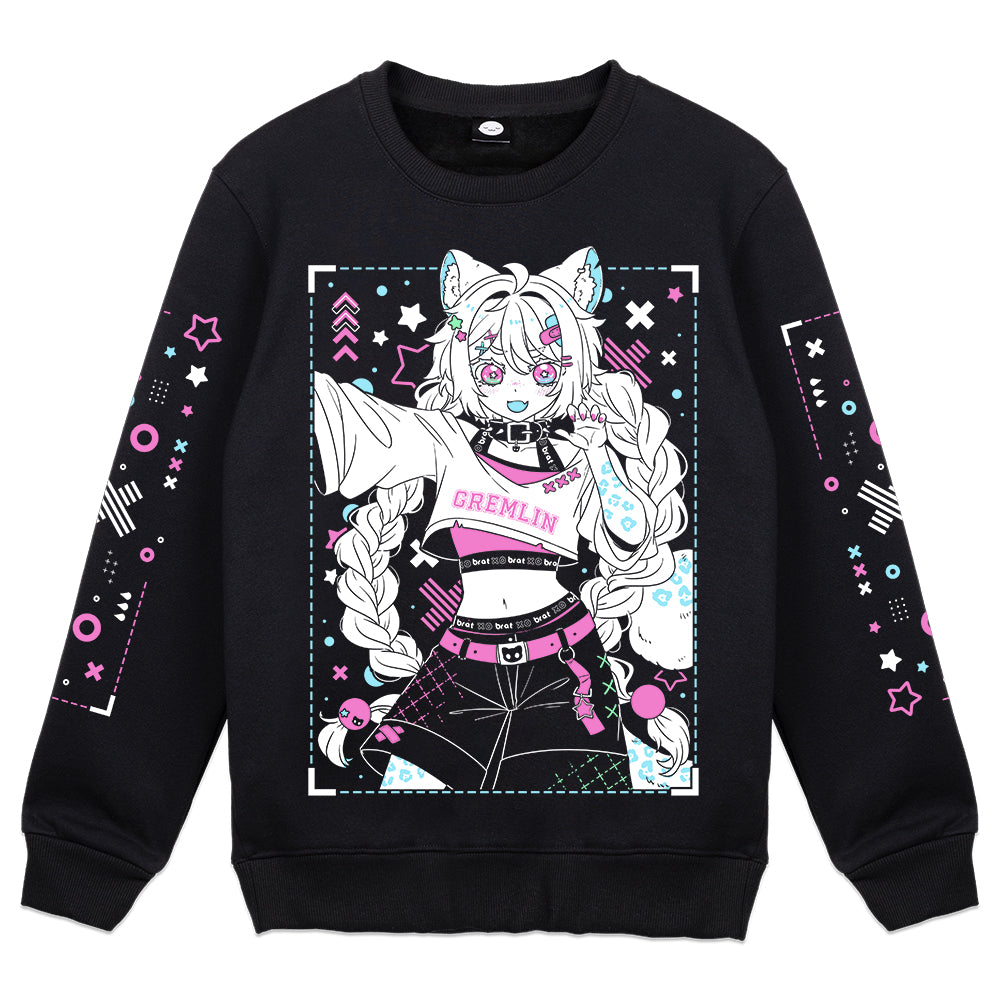 Yukiwaru Gremlin Crewneck