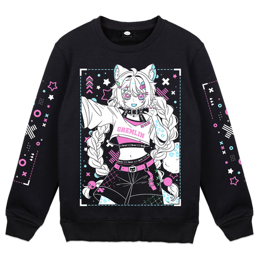 Yukiwaru Gremlin Crewneck