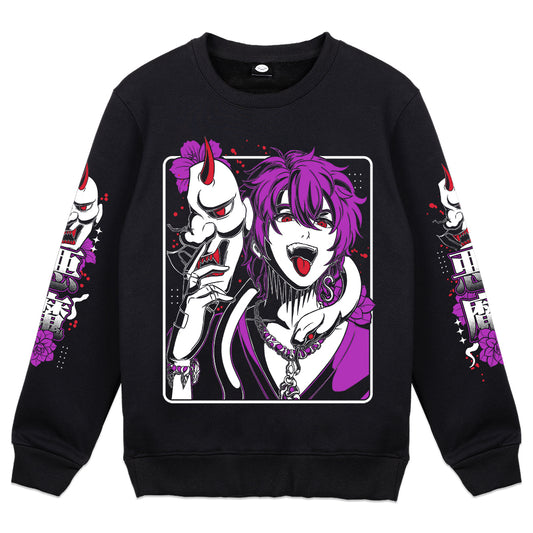 hidehzk Yakuza Demon Crewneck