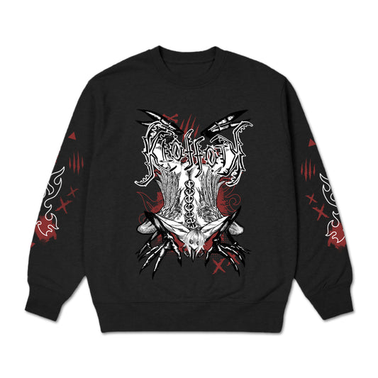 KliffothVT Greater Mothman  Crewneck