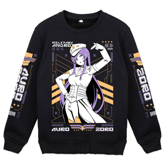 AuroZoro Military Android Crewneck