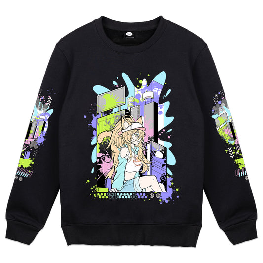 Cake Cat Vigilante Crewneck