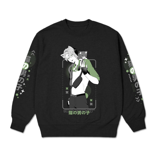 Endo Neko Adventure  Crewneck