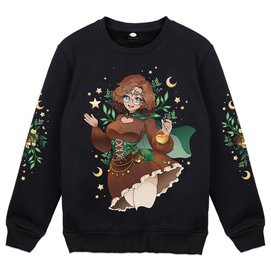 SpaceBadger777 Whimsical Crewneck