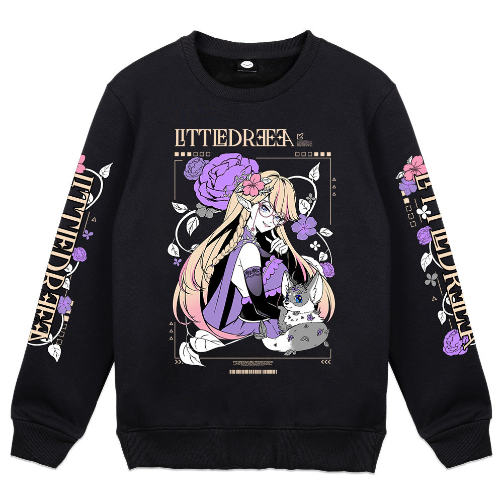 Littledreeea Floral Crewneck