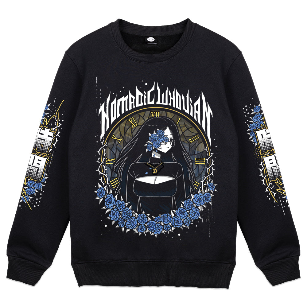 NomadicWhovian Metal Crewneck