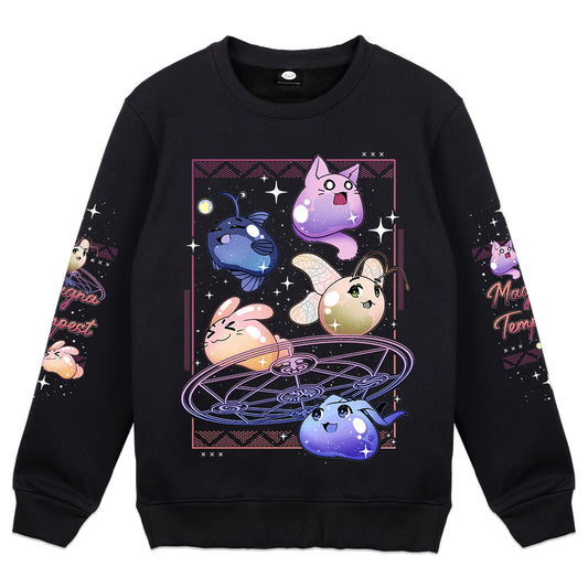 Magna_Tempest "Droplets of Yggdrasil" Crewneck