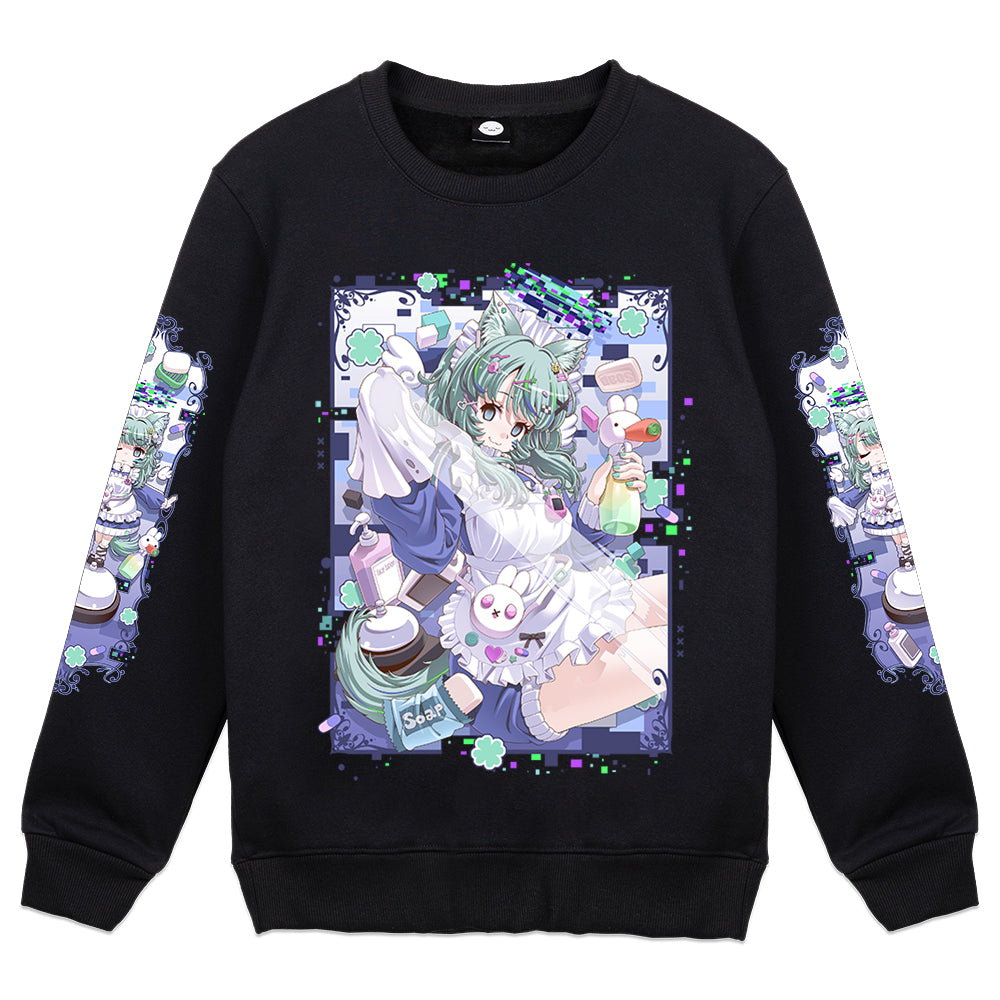 Digiko "Housekeeping" Crewneck - Black