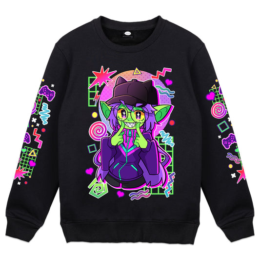 Eeriella Retro Crewneck