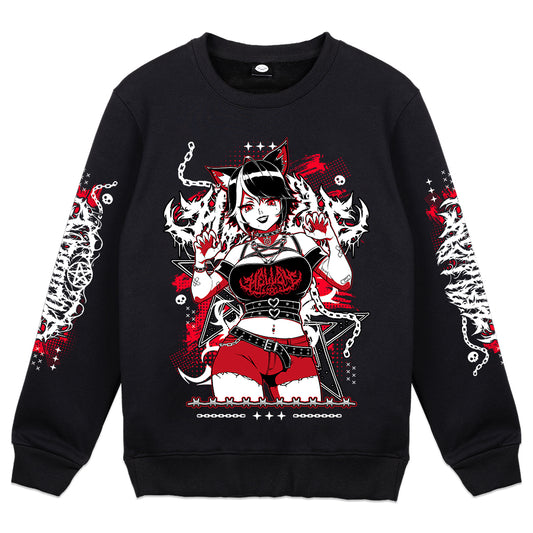its_Hellzy "Claws Out!" Crewneck