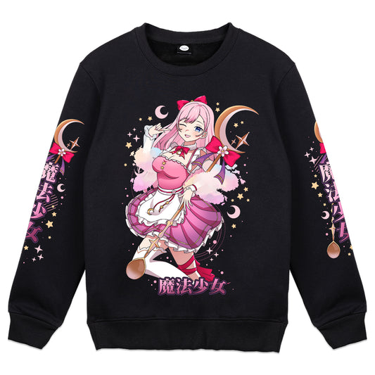 HiyoCafe "Magical Girl" Crewneck