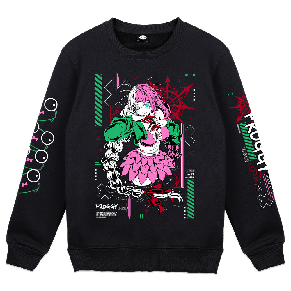 FroggyPhD "CyberFrog 40K" Crewneck