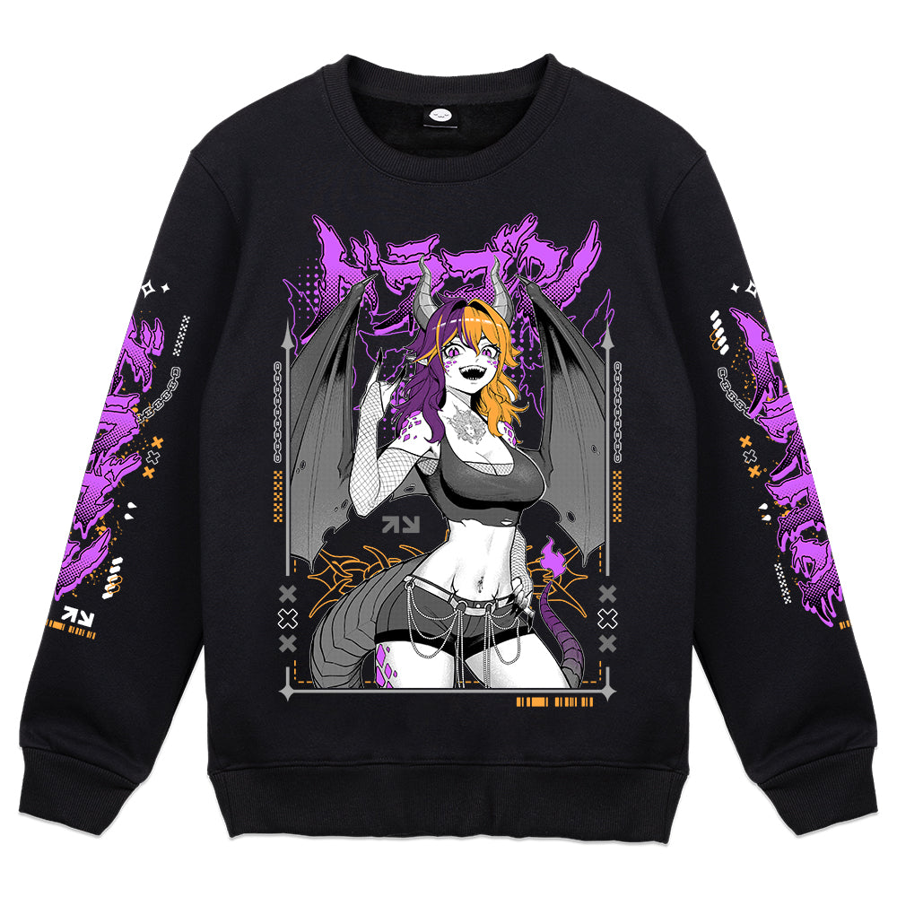 BiancaKaidaVT "Dragon Metal" Crewneck